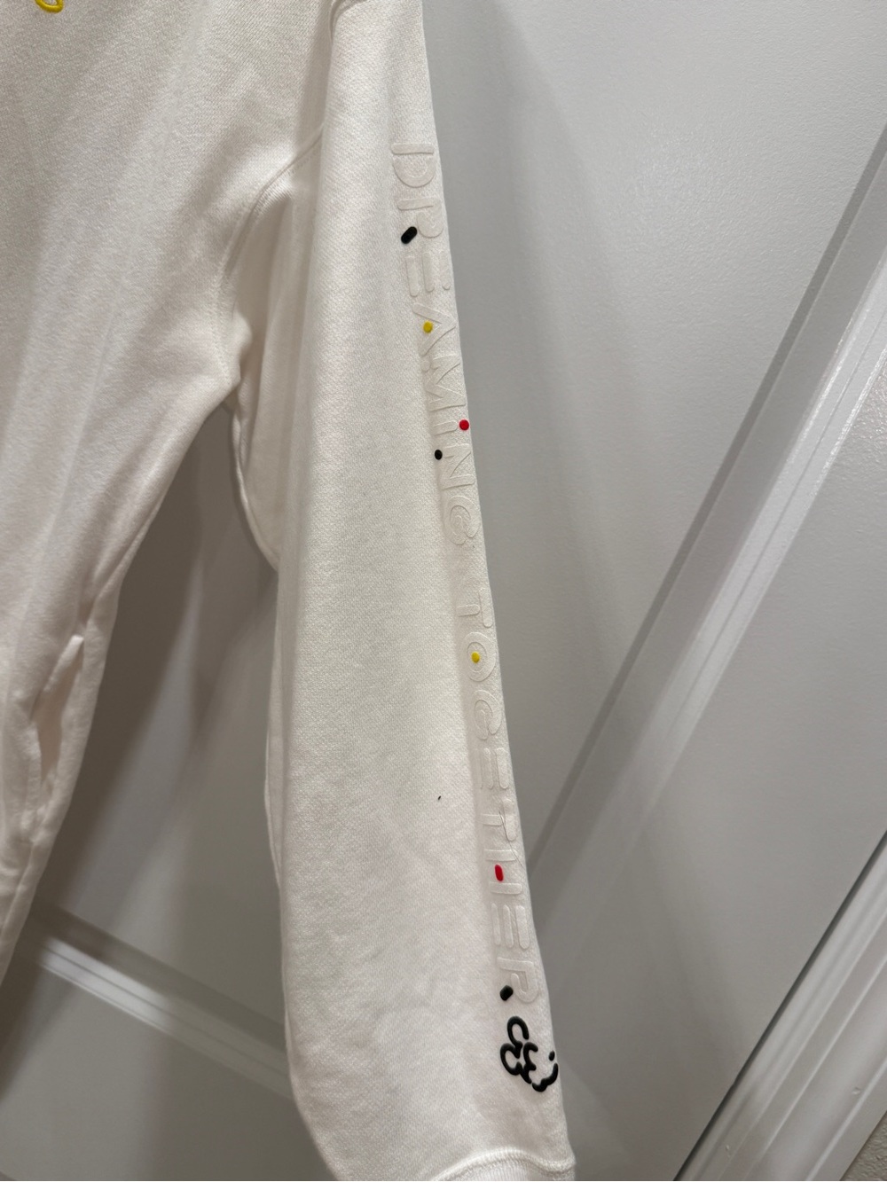 Uniqlo "Disney Stories" Mickey Hooded Long Sleeve Sweatshirt Dress - Picture 3 of 4